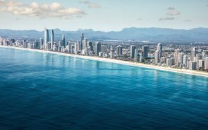 aerial view of Surfers Paradise Gold Coast